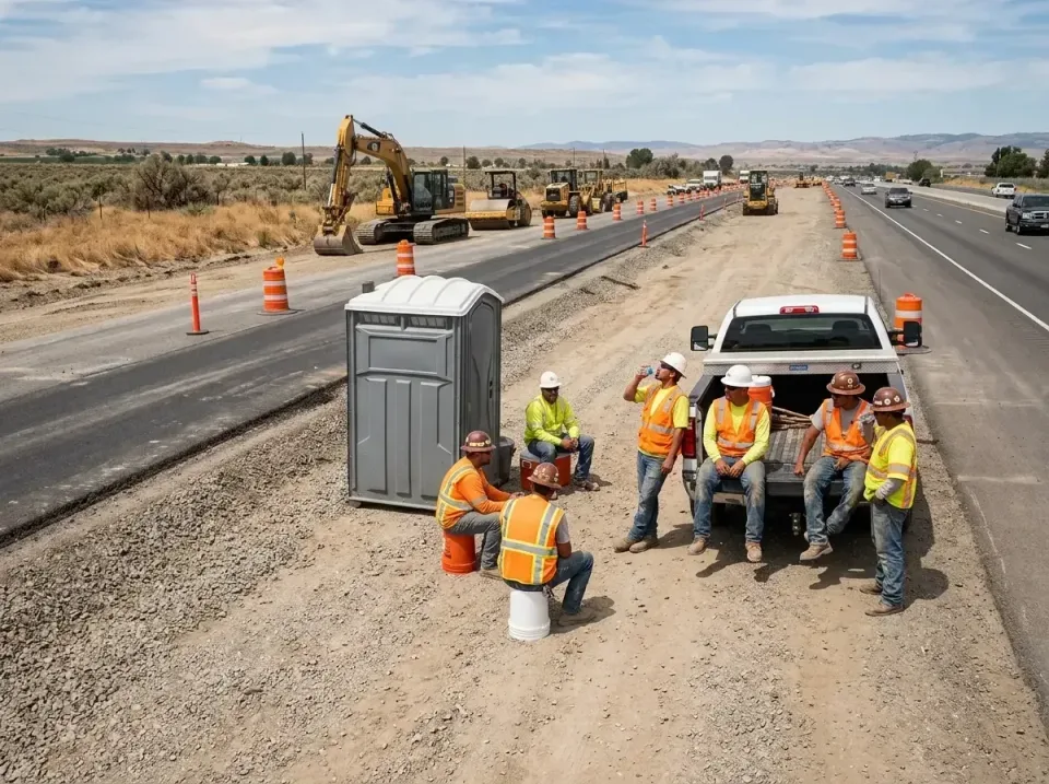 highway-road-construction-crew-007 — frequently asked questions, Porta Potty and Restroom Rentals in Savannah, GA